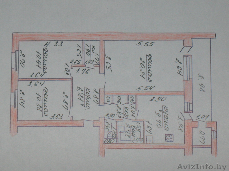 продам 3-х комнатную в Орше CРОЧНО!!! - Изображение #1, Объявление #155899