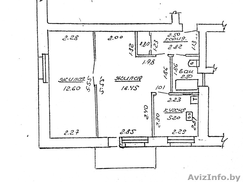 2-комнатная квартира в Орше, пр-т Текстильщиков - Изображение #1, Объявление #1426892