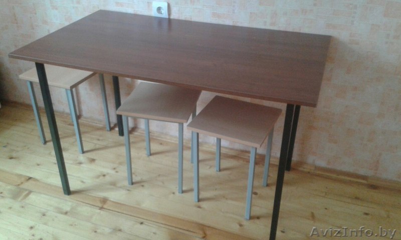 Стол обеденный и табурет с доставкой в Орше - Изображение #1, Объявление #1476239