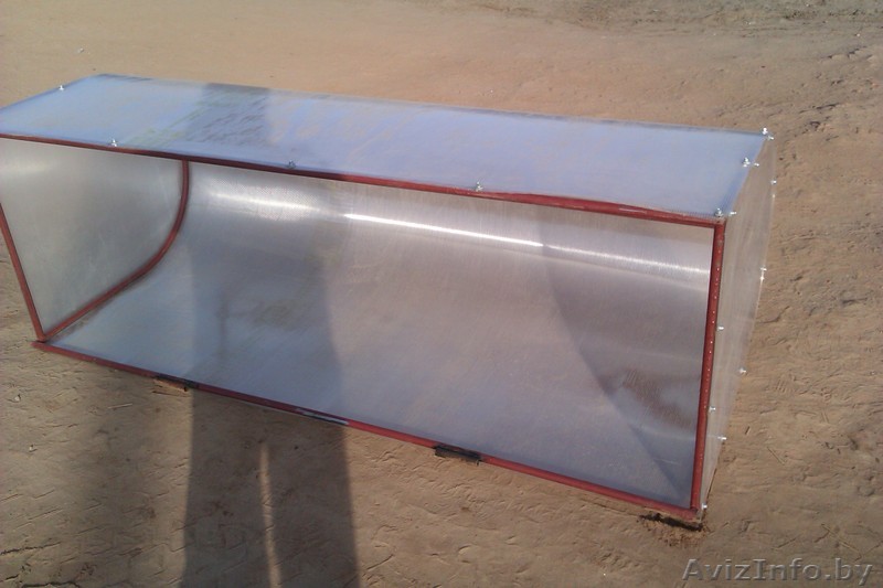 Парник из металлических труб,крытый поликарбонатом с доставкой по РБ  - Изображение #1, Объявление #1487563