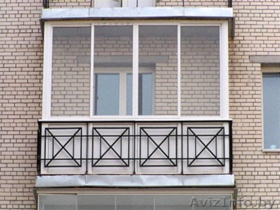 Балконные рамы раздвижные из алюминия и ПВХ от производителя - Изображение #1, Объявление #1549392