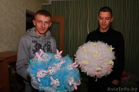 Букеты из мягких игрушек к выписке из Роддома и любому празднику в Орше. - Изображение #1, Объявление #1170872