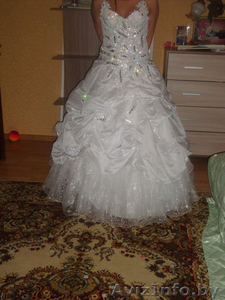 продам шикарное белое свадебное платье - Изображение #3, Объявление #862624