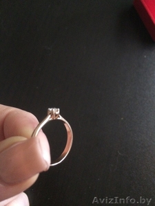 Золотое кольцо с бриллиантом ( новое) - Изображение #3, Объявление #1508116