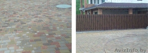 Укладка тротуарной плитки,  брусчатки обьем от 50 м2 в Зацень