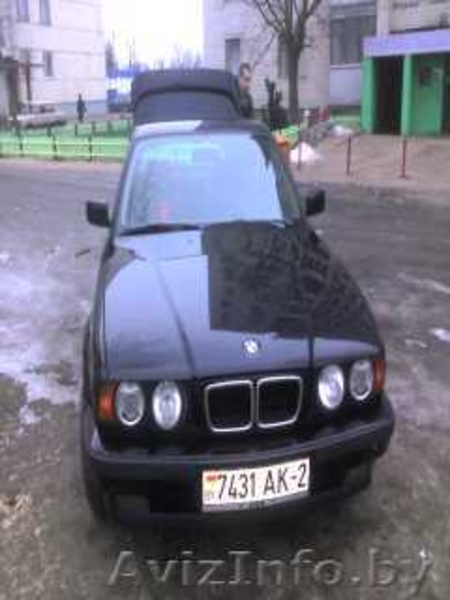 BMW 525i ноябрь 1994 г. 2,5 бензин, ABC, сингализация,литые диски, салон велюр.  - Изображение #2, Объявление #286476