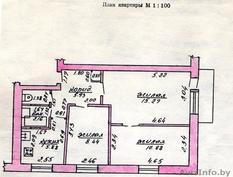 Продам 3-х комнатную квартиру в г.Барань - Изображение #1, Объявление #799347