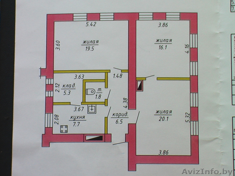 продам недорого приватизированную 3-х комнатную квартиру рядом с озером  - Изображение #7, Объявление #989521