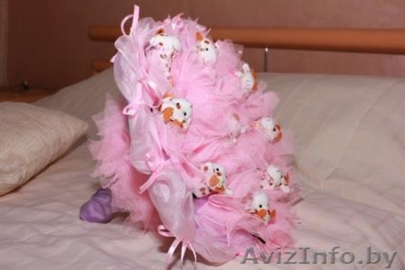 Букеты из мягких игрушек к выписке из Роддома и любому празднику в Орше. - Изображение #2, Объявление #1170872