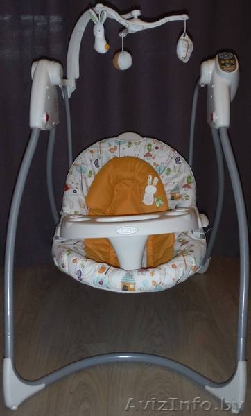 Электронные качели GRACO Lovin' Hug для детей от рождения и до 9 кг. - Изображение #2, Объявление #1280346