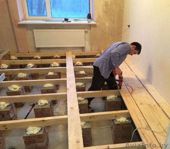 Укладка половой и террасной доски, демонтаж пола, утепление - Изображение #1, Объявление #1641418